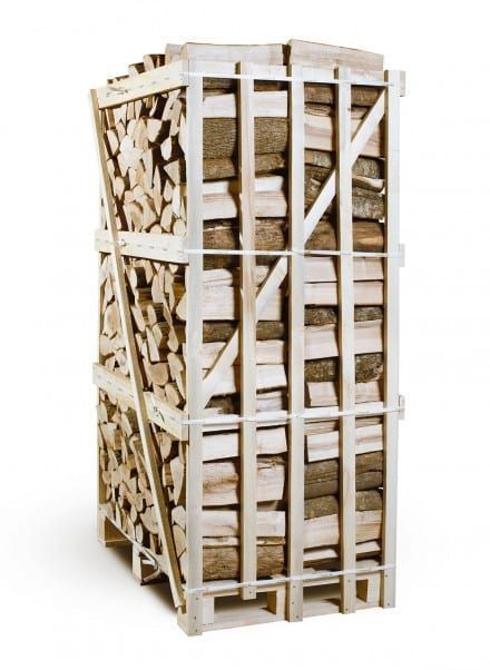 Jumbo XL 1.8m3 Crate Kiln Dried Oak Logs